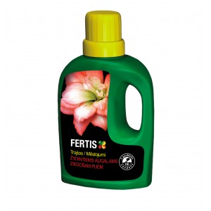 Šķidrais mēslošanas līdzeklis ziedaugiem, ar mikroelementiem FERTIS, 0,5 L