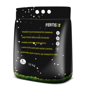Komplekss mēslojums sūnainiem zālājiem FERTIS, 10 kg
