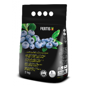 Komplekss mēslojums mellenēm un citām dārza ogām FERTIS, 3 kg