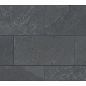 Slānekļa flīzes Monte Black (natural), 30 x 60 x 1 cm, (gab. 0,18 m2)