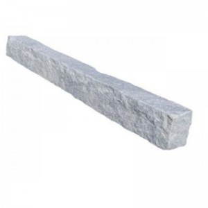 Apmales, granīta, Pearl, šķeltas, 150 x 12 x 12 cm