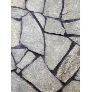 Akmens plāksnes „Silver-grey”, 1–3 cm, kg
