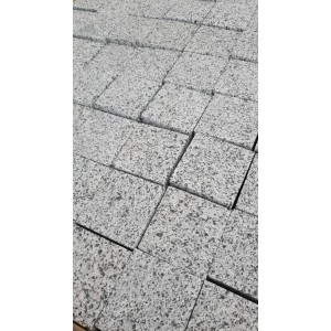 Bruģakmens, granīta, dedzināts, Zebra, 10 x 10 x 5 (KP), m2 