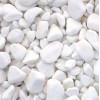 Balti, pulēti akmentiņi, 40/80 (60/100)  mm, 20 kg