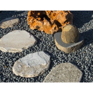 Akmens pēdas „Yellow-Grey Normal”, 30–40 cm, gab.