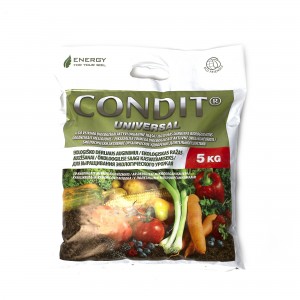 Ilgas iedarbības bioloģiski aktīvs organiskais mēslojums CONDIT UNIVERSAL, 5 kg