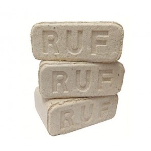 Zāģu skaidas briketes RUF bērzs (10kg)