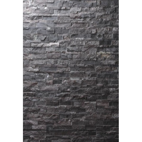 Akmens panelis "Titanium Black" 15 x 60 cm, m2 (S veida)