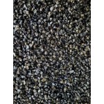 Melnas, spīdīgas dekoratīvās šķembas, 2/5 mm, 20 kg