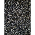 Melnas, spīdīgas dekoratīvās šķembas, 1/3 mm, 20 kg