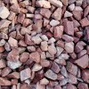 Sārtas kvarcīta šķembas, 5/8 mm, 20 kg
