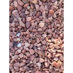 Sārtas kvarcīta šķembas, 5/8 mm, 20 kg