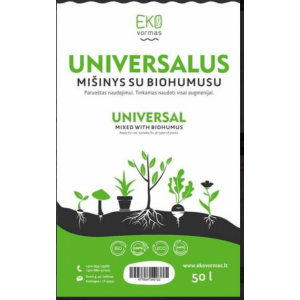  Universāls maisījums ar biohumusu 50L