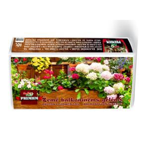 Zeme balkona puķēm PREMIUM, 20 l
